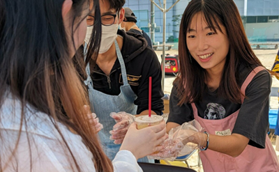 リケジョ留学生らが模擬店