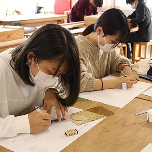 建築デザイン学科1年生の学び